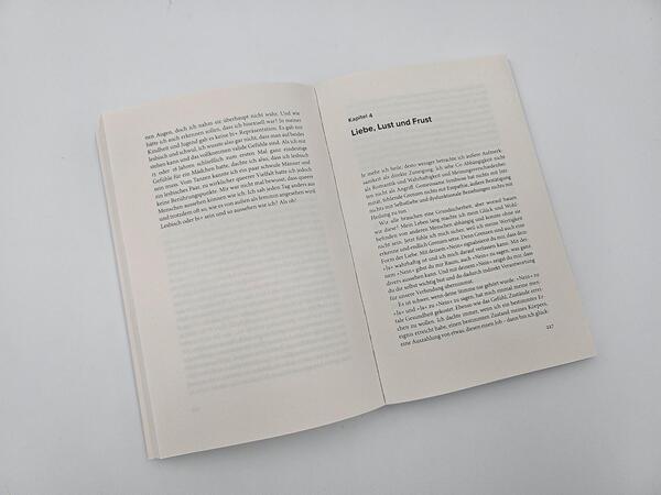 Innenansicht des Buches „Lieben und lieben lassen“