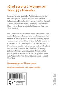 Rückansicht des Buches „Vorträge und Aufsätze 1941–1950“ 