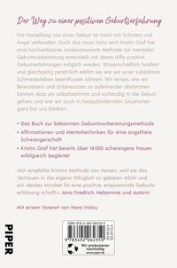 Rückansicht des Buches „Die Friedliche Geburt“