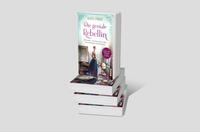Bücherstapel des Buches „Die geniale Rebellin“