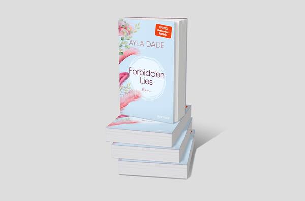 Bücherstapel des Buches „Forbidden Lies“