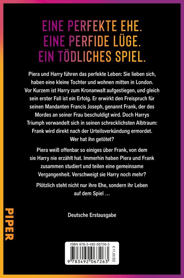 Rückansicht des Buches „Was sie immer wusste“