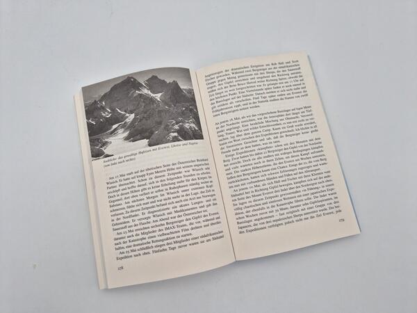 Außenansicht des Buches „Bergsüchtig“