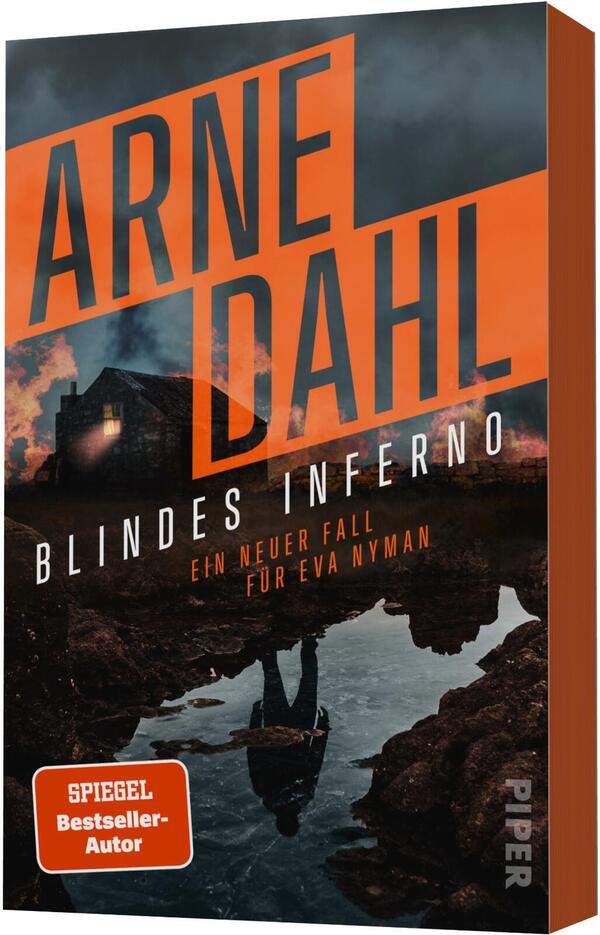Außenansicht des Buches „Blindes Inferno“
