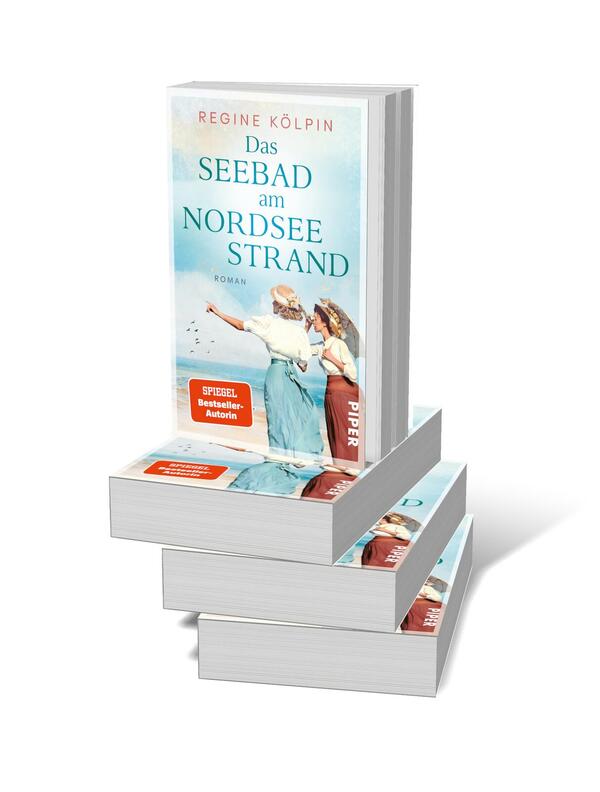 Bücherstapel des Buches „Das Seebad am Nordseestrand“