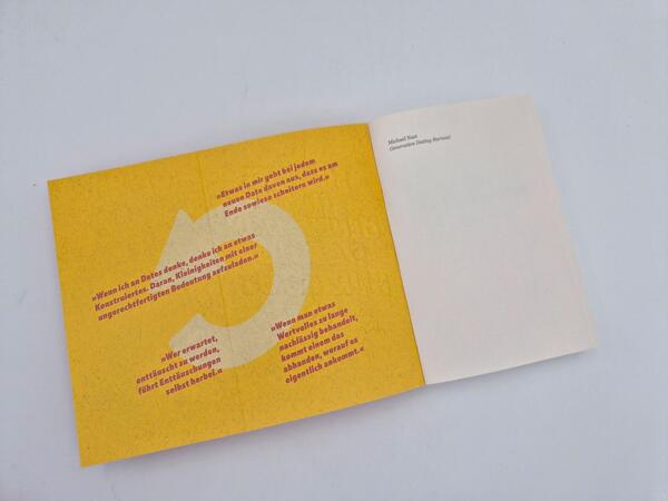 Außenansicht des Buches „Generation Dating Burnout“