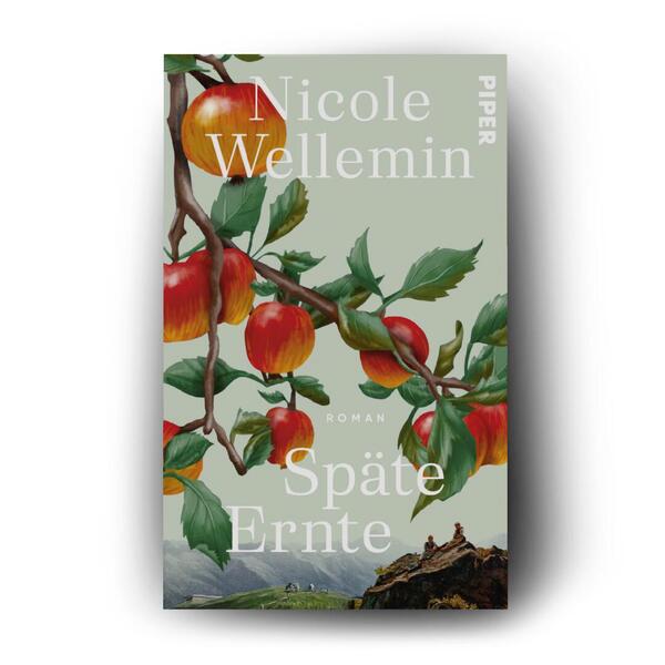 Außenansicht des Buches „Späte Ernte“