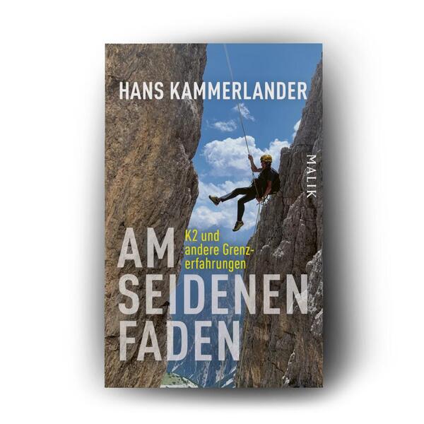 Außenansicht des Buches „Am seidenen Faden“
