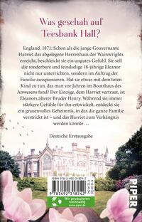 Rückansicht des Buches „Das Geheimnis der Gouvernante“
