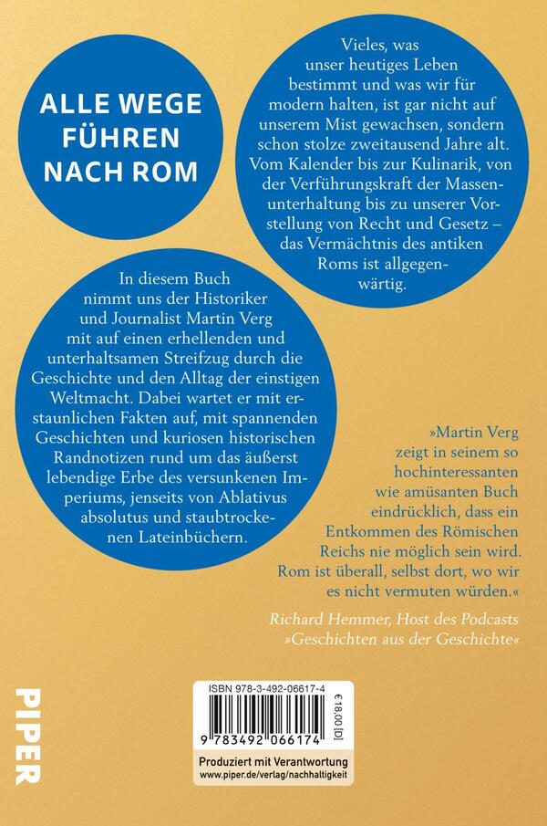 Rückansicht des Buches „Das Imperium kehrt zurück“