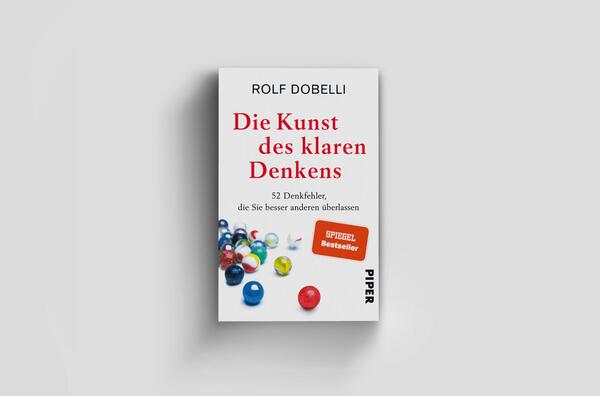 Außenansicht des Buches „Die Kunst des klaren Denkens“