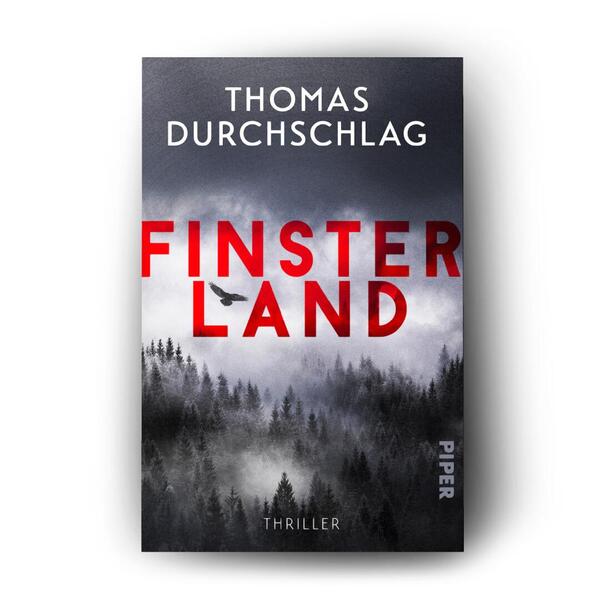 Außenansicht des Buches „Finsterland.“