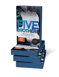 Außenansicht des Buches „Five Brothers – Wen würdest du lieben, wenn du keine Angst hättest?“