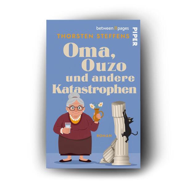 Außenansicht des Buches „Oma, Ouzo und andere Katastrophen“