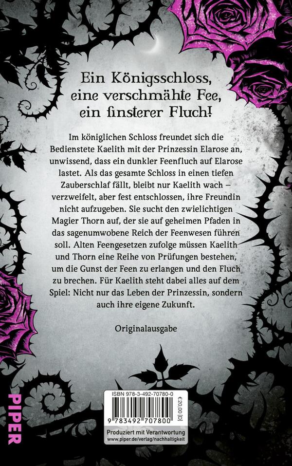 Rückansicht des Buches „Feenfluch – Dein Wunsch soll erfüllt werden ...“