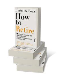 Bücherstapel des Buches „How to Retire“