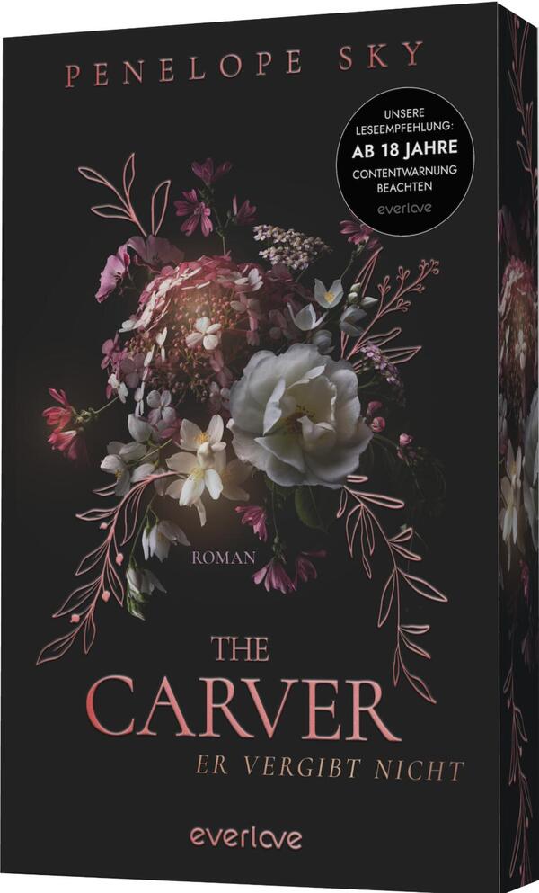 Außenansicht des Buches „The Carver – Er vergibt nicht“