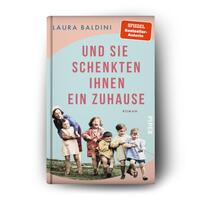 Außenansicht des Buches „Und sie schenkten ihnen ein Zuhause“