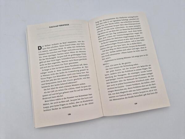 Außenansicht des Buches „Das marokkanische Mädchen“