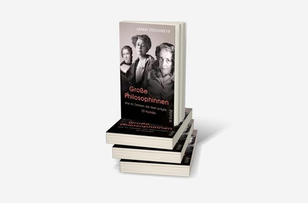 Bücherstapel des Buches „Große Philosophinnen“