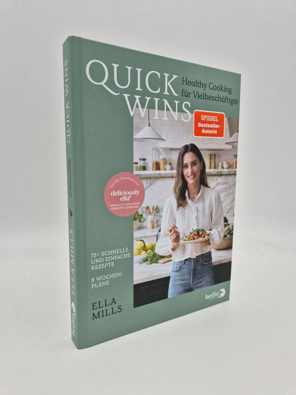 Außenansicht des Buches „Deliciously Ella – QUICK WINS   “
