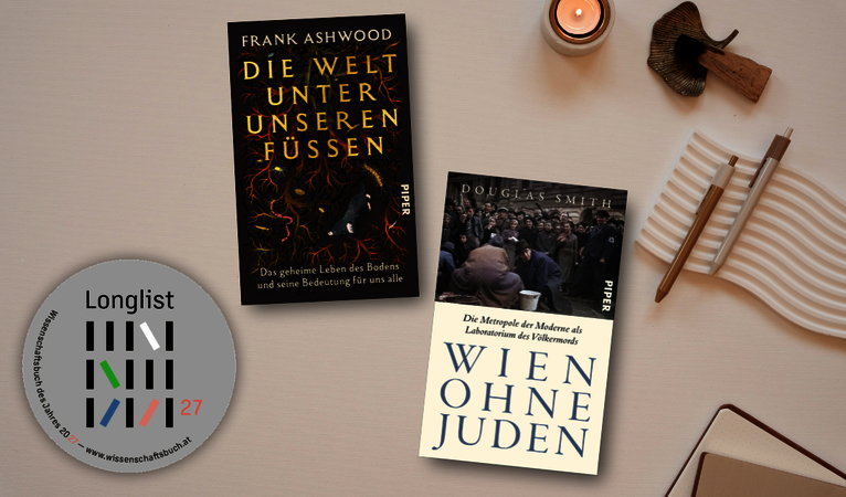 Nominiert für das Wissenschaftsbuch des Jahres 2025
