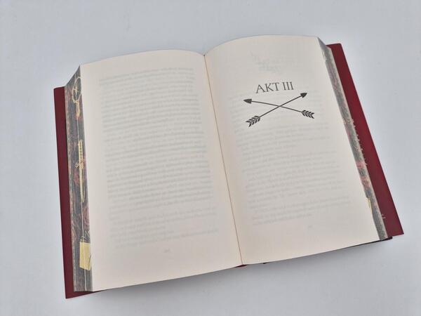 Außenansicht des Buches „A Stage set for Villains (Deluxe-Ausgabe)“
