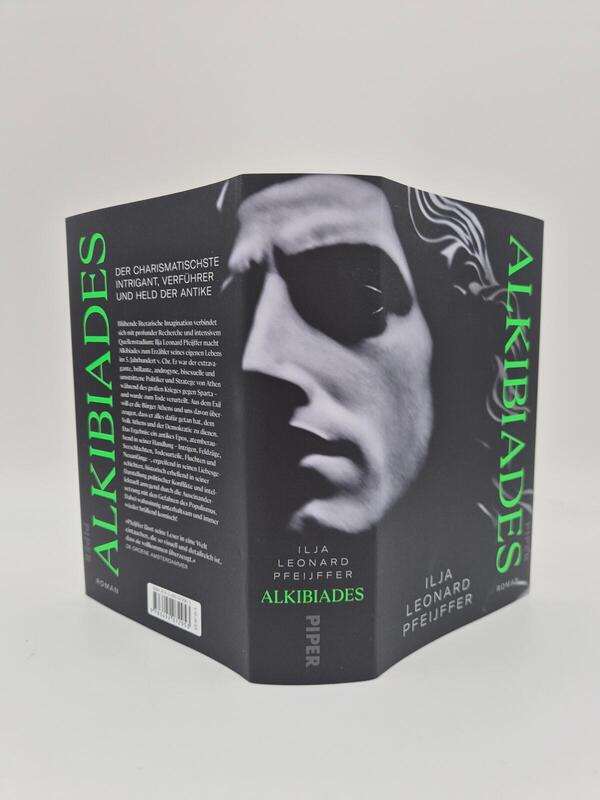 Außenansicht des Buches „Alkibiades“