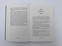Innenansicht des Buches „Die Todesbotin“
