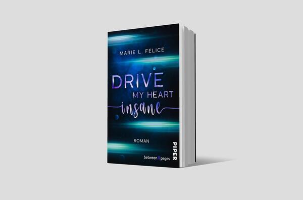 Außenansicht des Buches „Drive my Heart insane“