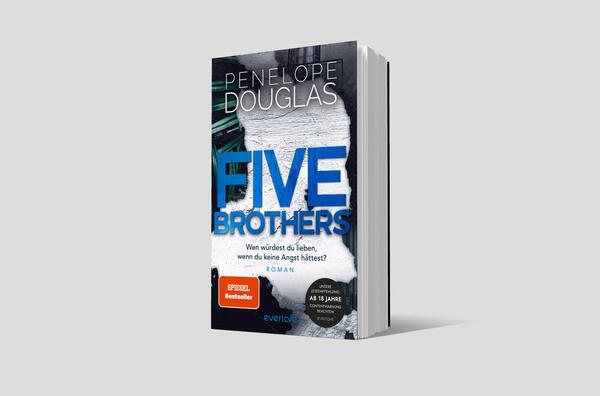 Außenansicht des Buches „Five Brothers – Wen würdest du lieben, wenn du keine Angst hättest?“