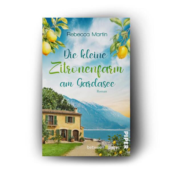Außenansicht des Buches „Lemon Blossoms - Die kleine Zitronenfarm am Gardasee“