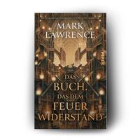 Außenansicht des Buches „Das Buch, das dem Feuer widerstand“