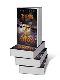 Bücherstapel des Buches „Er kennt deine Angst“