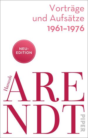 Vorträge und Aufsätze 1961–1976