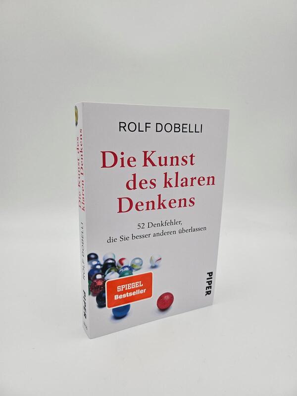 Außenansicht des Buches „Die Kunst des klaren Denkens“