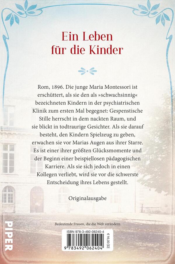 Rückansicht des Buches „Lehrerin einer neuen Zeit“