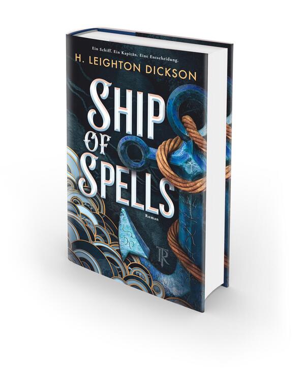Außenansicht des Buches „Ship of Spells“
