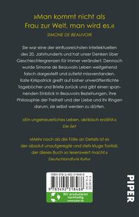 Rückansicht des Buches „Simone de Beauvoir“