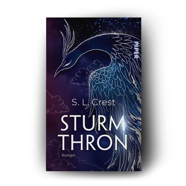 Außenansicht des Buches „Sturmthron“