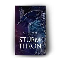 Außenansicht des Buches „Sturmthron“