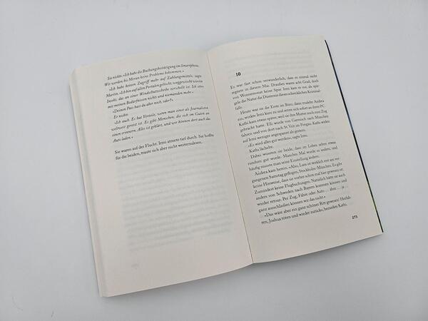 Innenansicht des Buches „Zornige Söhne“