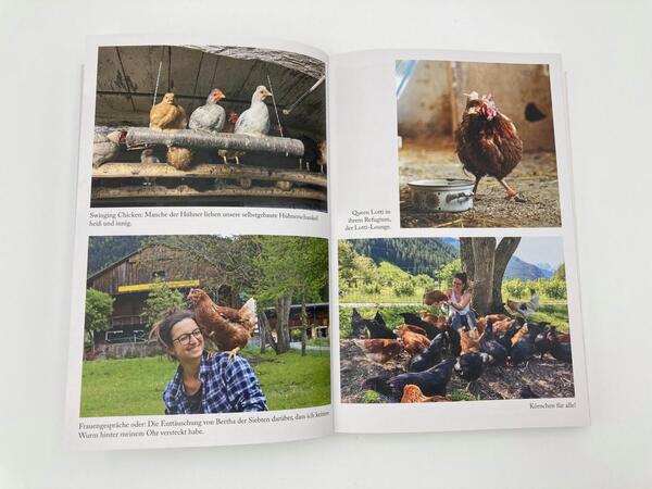 Innenansicht des Buches „Erstmal für immer“