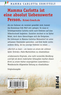 Rückansicht des Buches „Küstennebel“