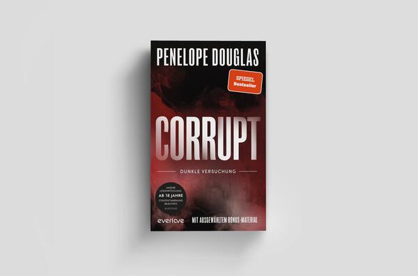 Außenansicht des Buches „Corrupt – Dunkle Versuchung“