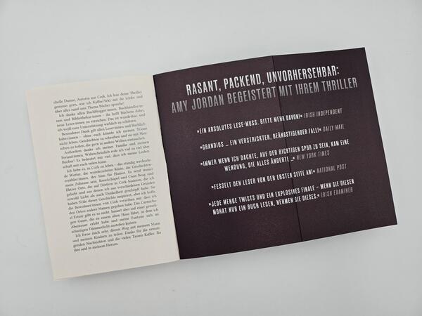 Außenansicht des Buches „Es ist noch nicht vorbei“