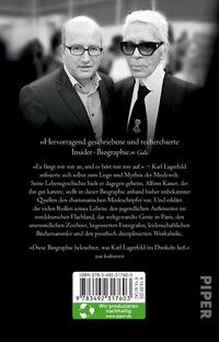 Rückansicht des Buches „Karl Lagerfeld“