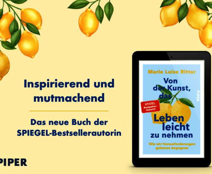 Atmosphärischer Banner mit dem ebook