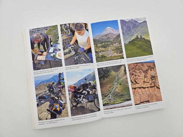 Außenansicht des Buches „Mit der Katze weiter um die Welt“