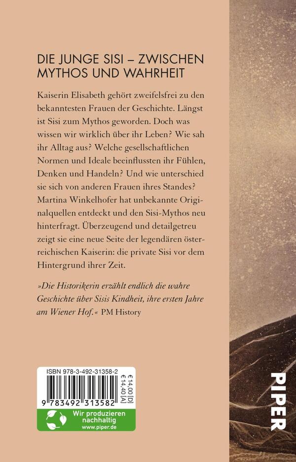 Rückansicht des Buches „Sisis Welt“